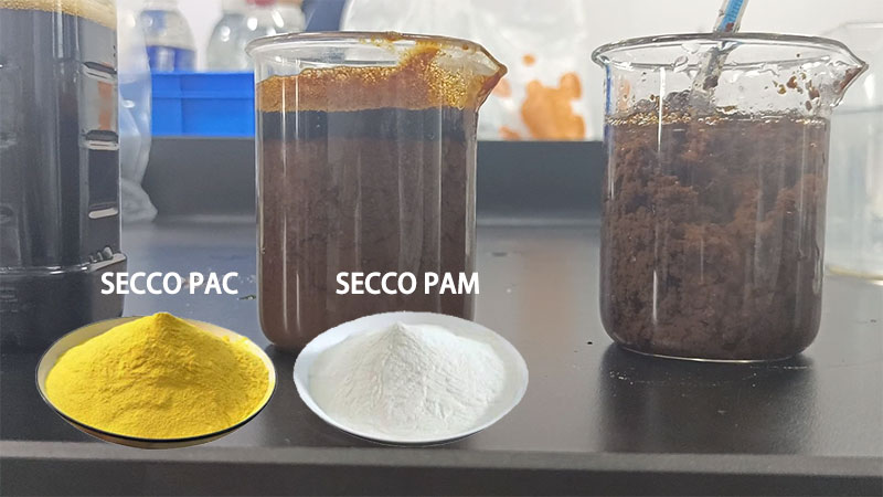 Effici&euml;nte aquacultuur afvalwater behandeling met polyaluminiumchloride en polyacrylamide flocculanten