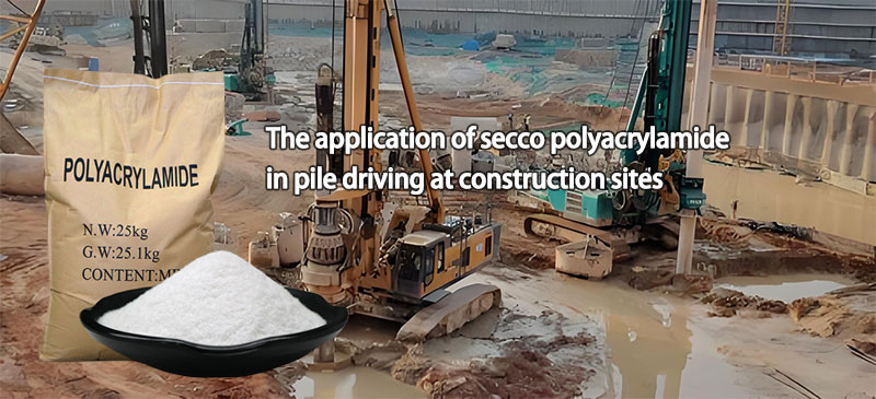 De toepassing van secco polyacrylamide bij het rijden van paalen op bouwplaatsen