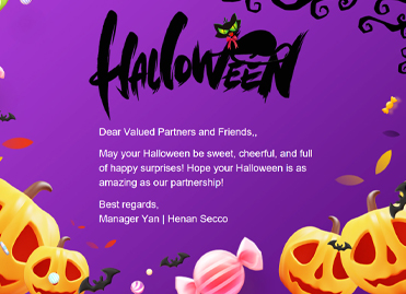 Henan Secco CEO Halloween Groetbericht